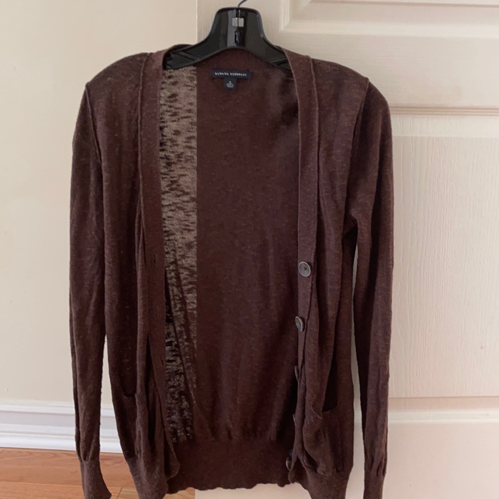 Banana Republic  cardigan brown women small
